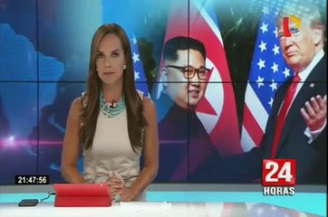 Donald Trump y Kim Jong-un planean firmar la paz en la península coreana