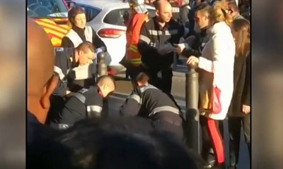 Lukai 4 Orang di Kota Marseille, Pria Berpisau Ditembak Mati Polisi