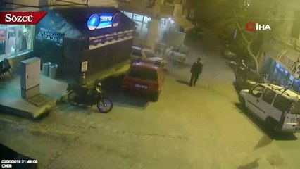 Deprem anı güvenlik kameralarına böyle yansıdı