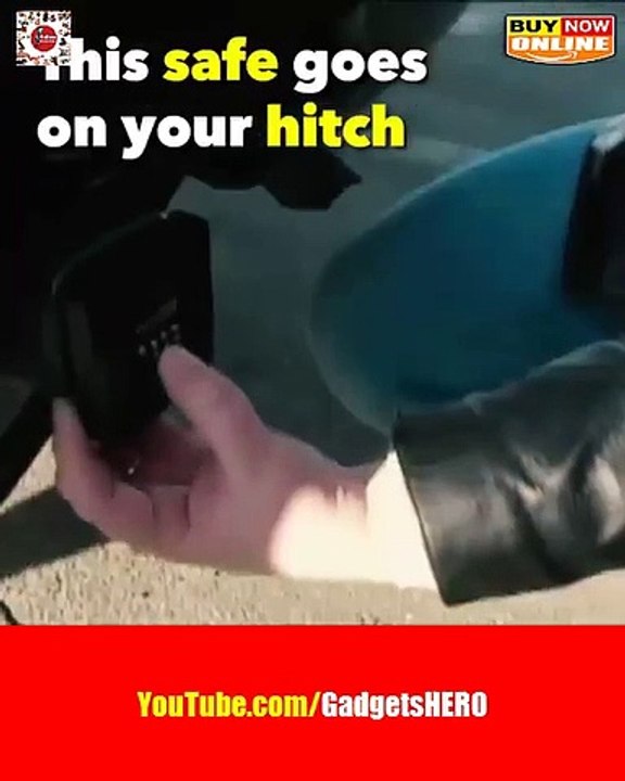 This safe goes on your hitch