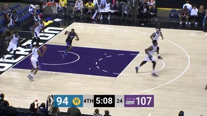 Caleb Swanigan Posts 18 points & 18 rebounds vs. Santa Cruz Warriors