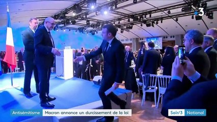 Antisémitisme : les annonces d’Emmanuel Macron au dîner du Crif