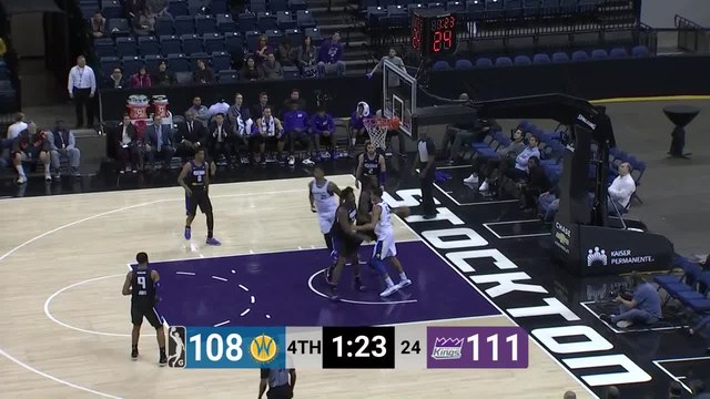 Deyonta Davis Posts 14 points & 13 rebounds vs. Stockton Kings
