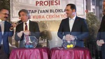 Türkiye’nin en büyük kentsel dönüşüm projesinde birinci etap kuraları çekildi