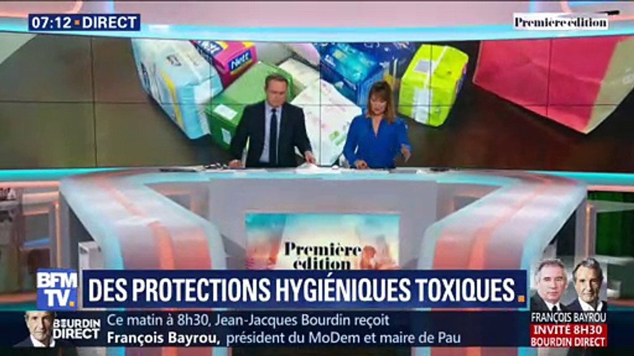 Des protections hygiéniques toxiques