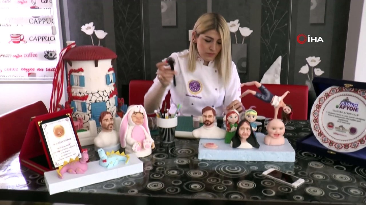 Heykeltraş gibi pastacı