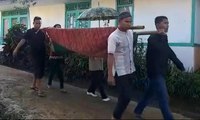 Korban Kebakaran Bunuh Diri Sekeluarga di Sukabumi Dimakamkan