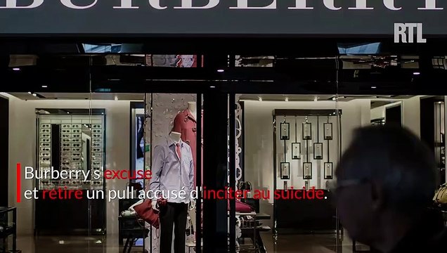 Burberry s'excuse et retire un pull accusé d'inciter au suicide