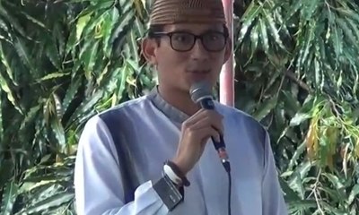 Bila Nanti Terpilih, Sandiaga Berjanji Lebih Perhatikan Nasib Santri