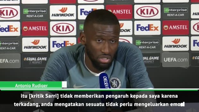 Sarri Tidak Meminta Maaf - Rudiger