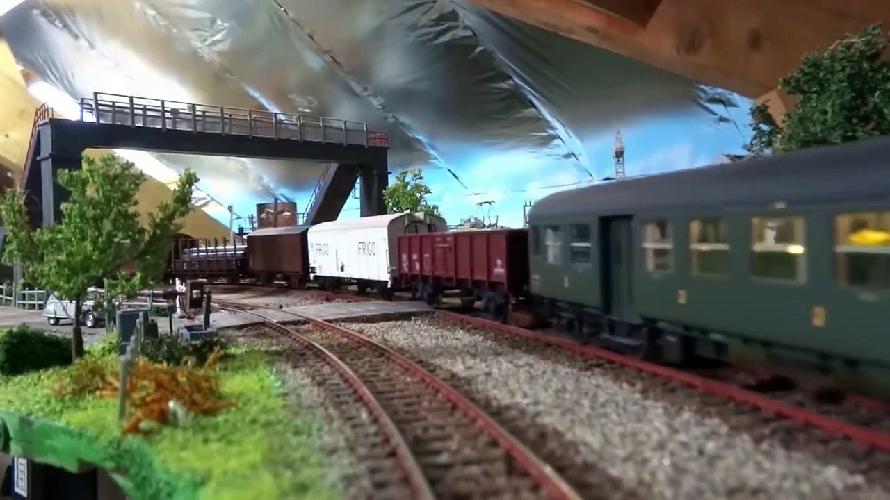 Réseau HO de Guy , vue embarquée