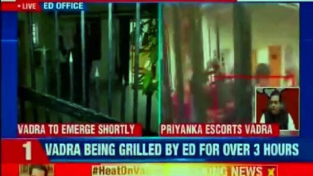 Robert Vadra Questioned by ED, Priyanka Gandhi came to drop Robert Vadra at ED Office | Robert Vadra Money Laundering Case Updates | Priyanka Gandhi | NEWSX