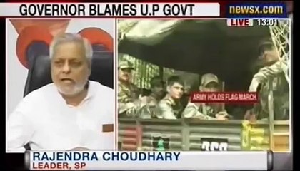 Communal riots in India_ Muzaffarnagar violence - Rajendra Choudhary rejects