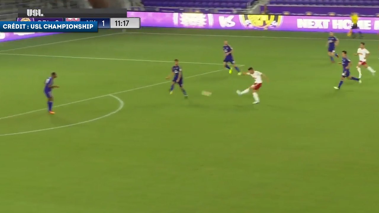 Le joli but de Florian Valot avec les New York Red Bulls II !