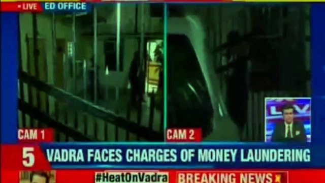 Robert Vadra Questioned at Enforcement Directorate Office | Robert Vadra Money Laundering Case Live Updates| Priyanka Gandhi | NEWSX