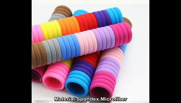 50pcs/lot 3cm Kids Hair Rope Hair Accessories Scrunchy Elastic Hair Bands Girls Decorations Hairband