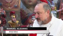 Los artistas falleros dan el toque final a sus creaciones