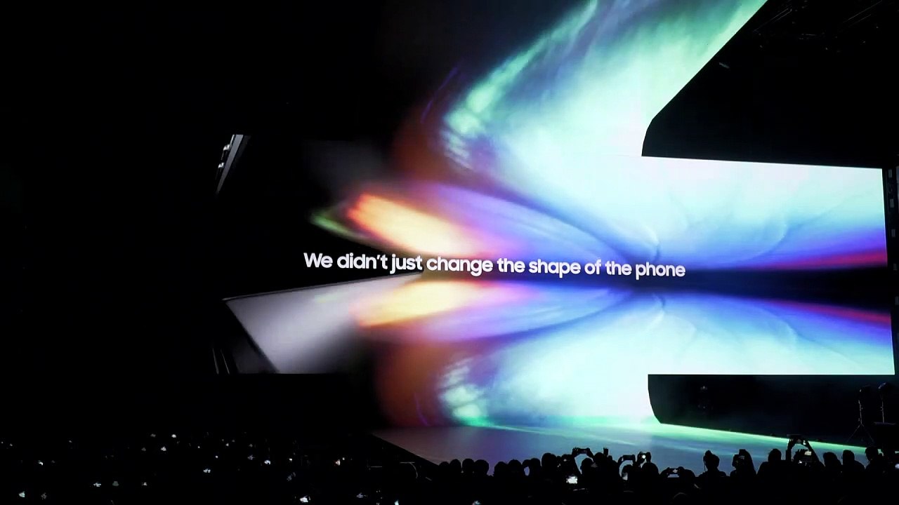 Faltbares smartphone: samsung präsentiert das galaxy fold
