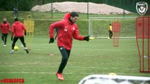 L'avant-match de Nancy-Gazélec