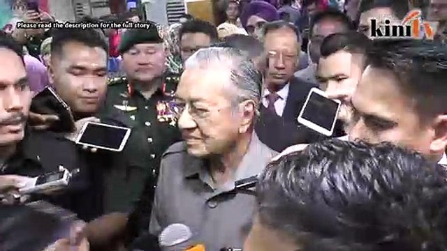 Saya nak tengok PAS sokong saya atau tidak - Dr M