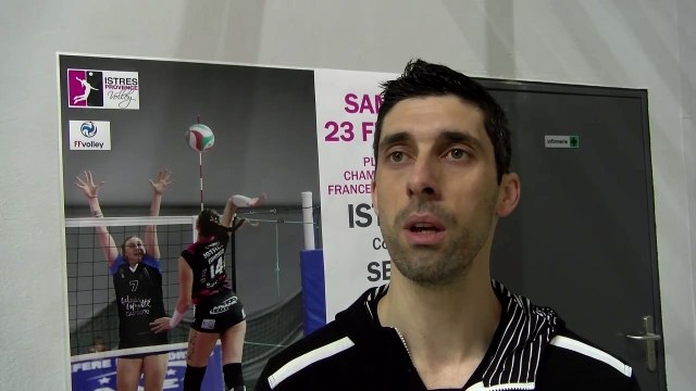 André Sa coach Istres Provence Volley