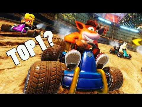 CRASH TEAM RACING REMAKE : on essaie de faire TOP 1 sur 3 circuits