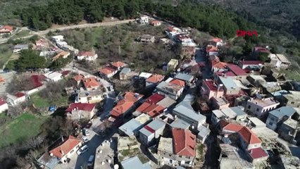 Çanakkale- Depremin Merkezi Sazlı Köyü'nün Deprem Sonrası Drone Görüntüsü