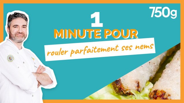 1 min pour... Rouler parfaitement ses nems - 750g