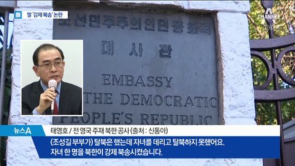 조성길 대사대리 딸 북송…이탈리아 정가 파문