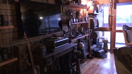 İş yerinin çatı katını müze haline getirdi - ZONGULDAK