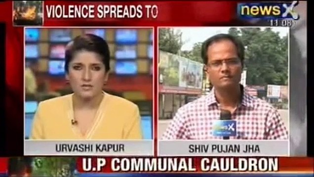 News X _ Muzaffarnagar violence - Fresh violence erupts in Baghpat