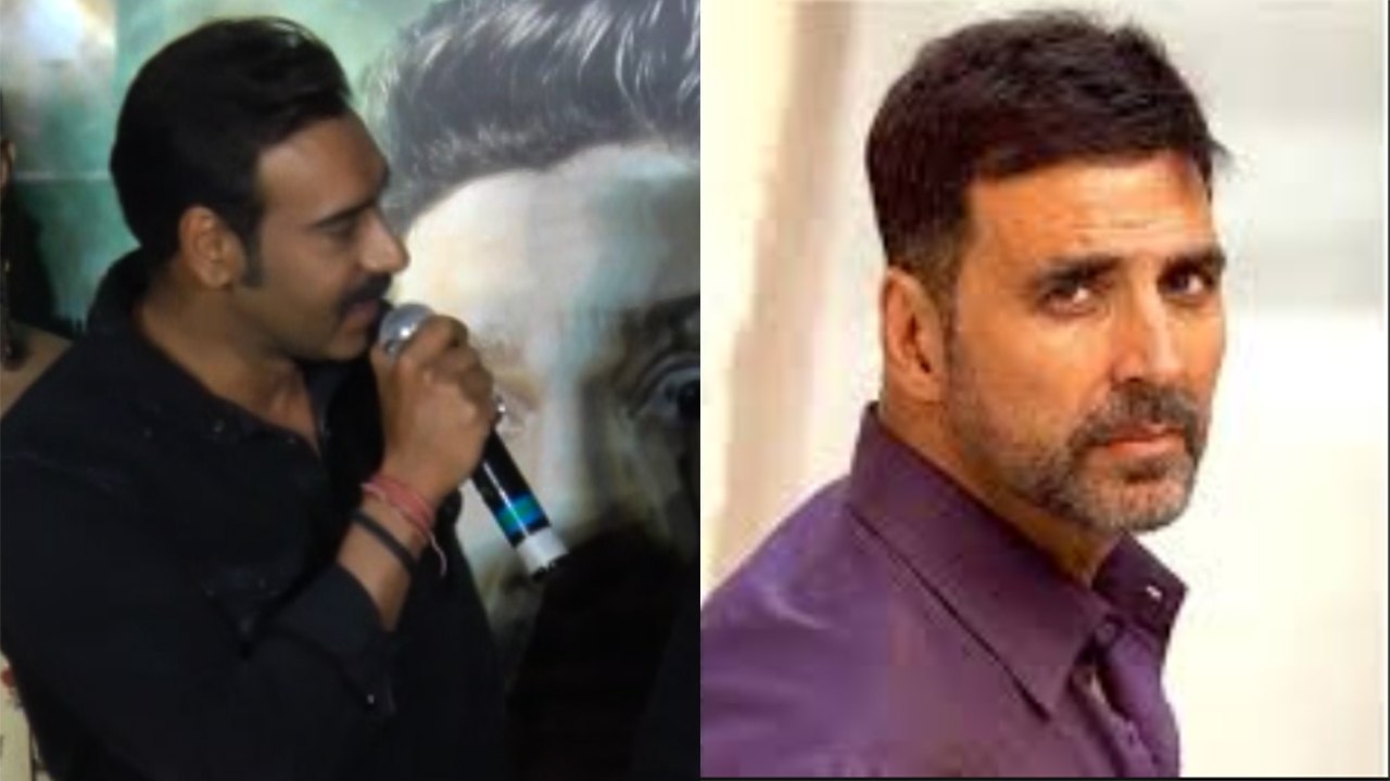 Ajay Devgn feels jittery of Akshay Kumar's film...