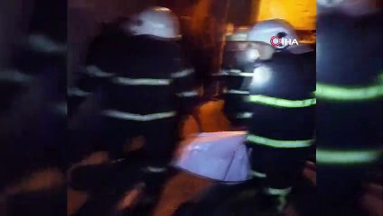 Elektrikli ısıtıcıdan çıkan yangında can verdi