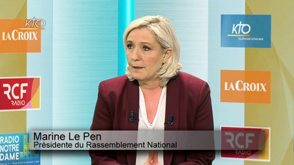 Européenne : 'l'enjeu national est d'arriver devant Emmanuel Macron"