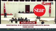 CHP Antalya Milletvekili Deniz Baykal TBMM’de yemin etti