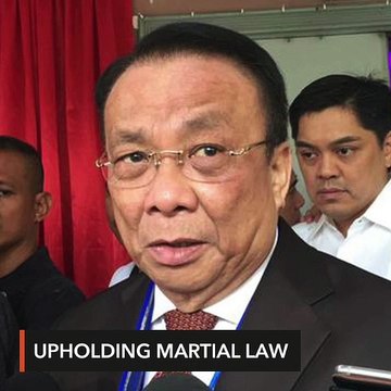 Violence reports justifying martial law need not be correct – Bersamin