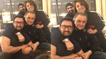 Aamir Khan meets Rishi Kapoor in New York during his treatment; Here's the PROOF | FilmiBeat