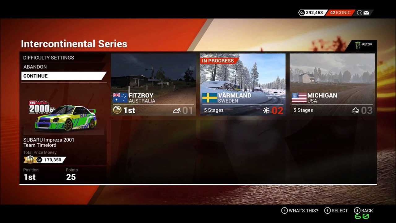 DiRT 4 Oslatter Sjo Ev2 St3 Intercont Series Varmland Sweden