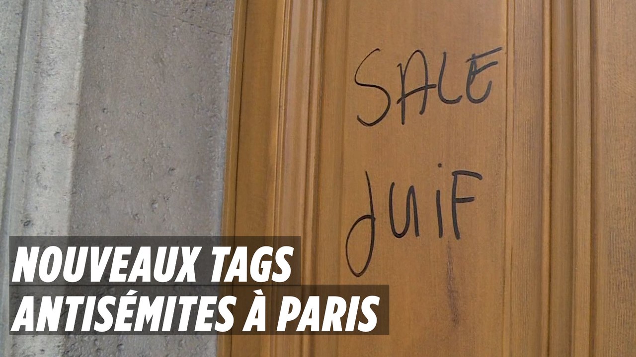 De nouveaux graffitis antisémites à Paris