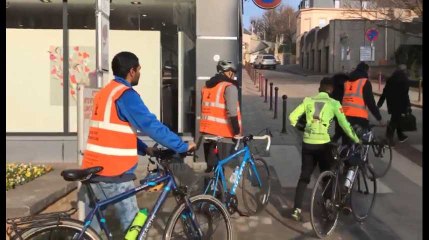 Des Tamouls de passage à Arlon en reliant à vélo Bruxelles à Genève