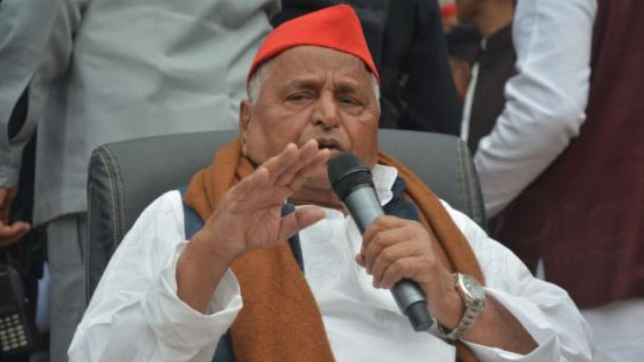 Mulayam Singh Yadav ने SP BSP गठबंधन पर Akhiles...