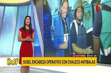 Realizan operativo en terminal pesquero de La Victoria