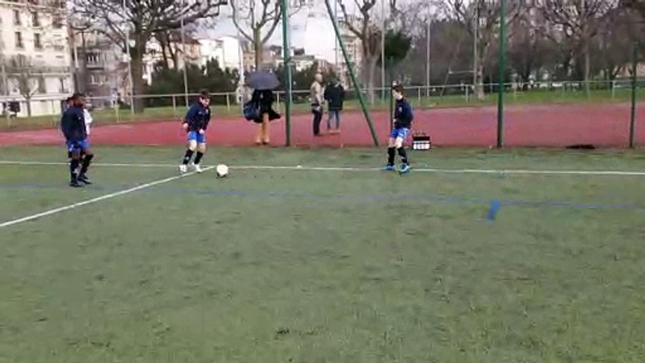 L'ÉCHAUFFEMENT D'AVANT MATCH U12A CONTRE LA CAMILLIENNE