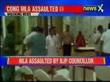 Congress MLA assaulted in public