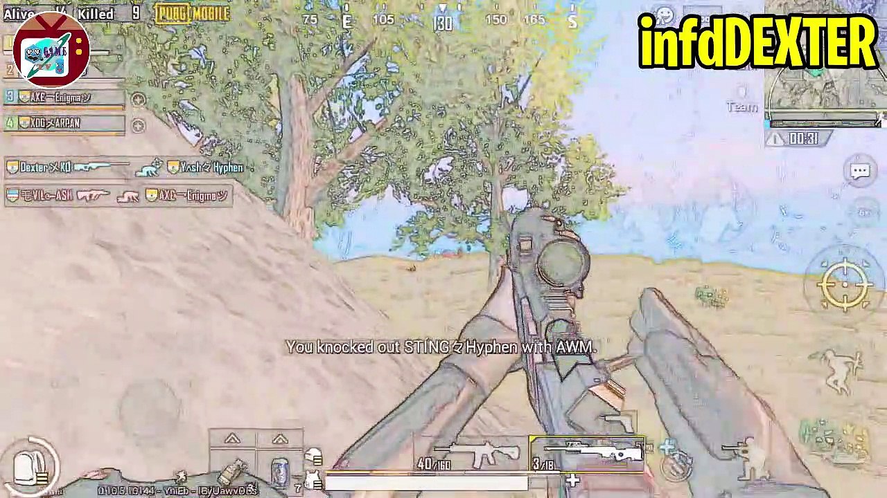 PUBG Mobile - Epic Funny Moments, Fails & Glitches #16 (with Color Sketch Theme)