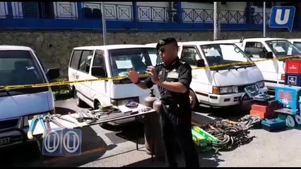 Polis tumpaskan Geng Auto Macai