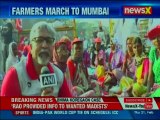 Mega farmers march in Maharashtra from Nashik to Mumbai