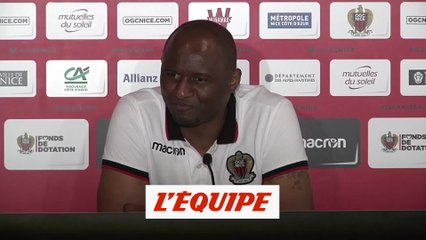 Download Video: Vieira «Allan Saint-Maximin jouera à Amiens» - Foot - L1 - Nice