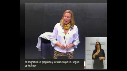 Ana Beltrán (PP) a Solana: "No se vuelva a reír delante de mí cuando yo le hablo"