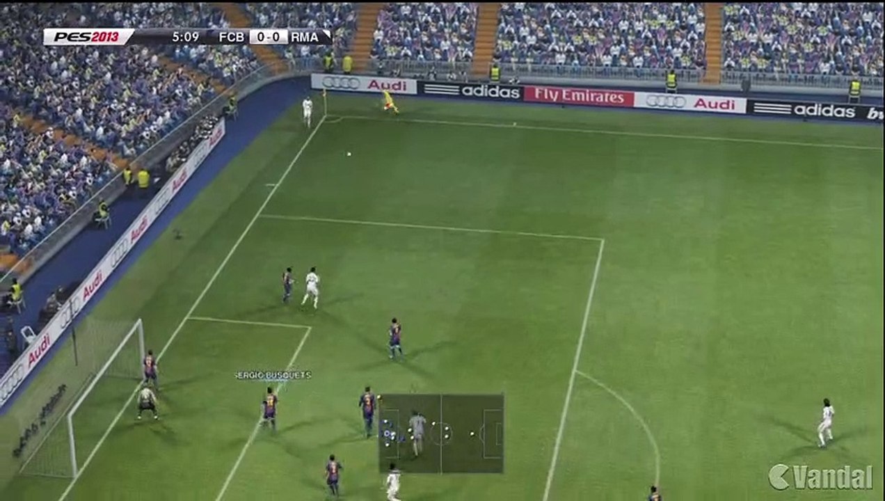 Demo PES 2013 - F.C. Barcelona vs Real Madrid